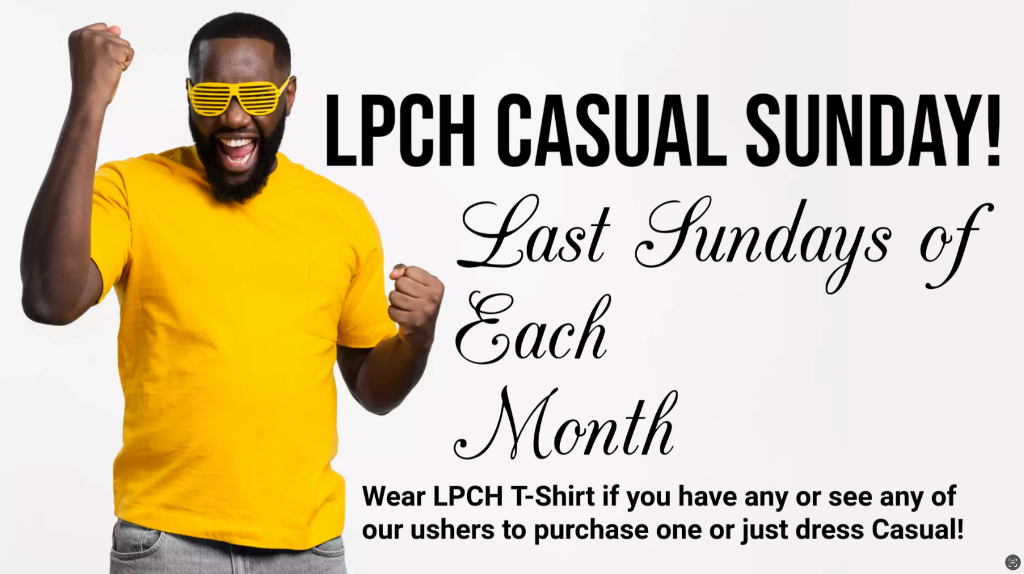 LPCH Casual Sunday