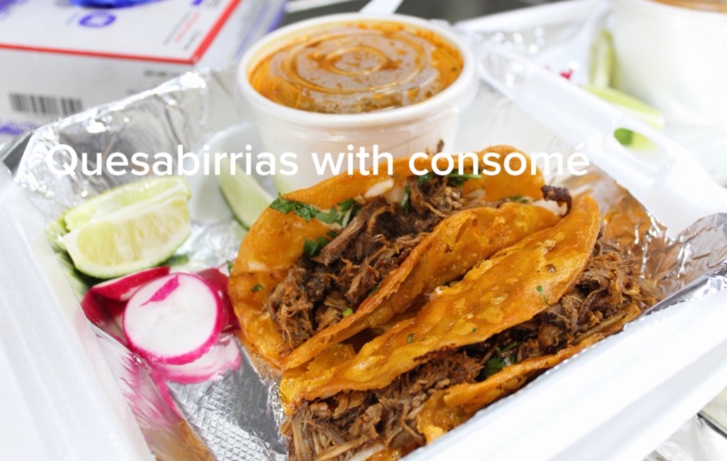 2 Quesabirrias with Consome