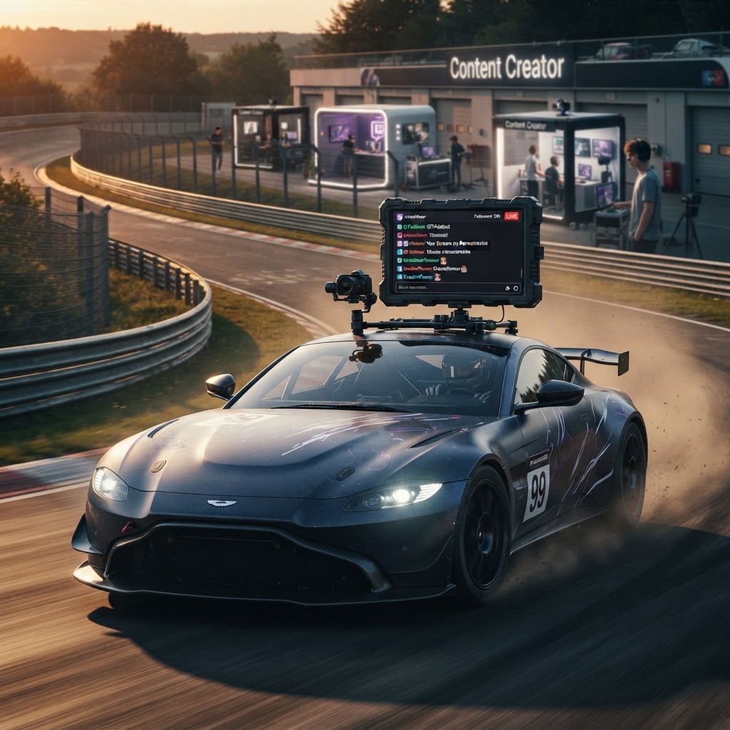 Vom Twitch-Stream ins GT4-Cockpit: Wie Creator den klassischen Motorsport aufkaufen