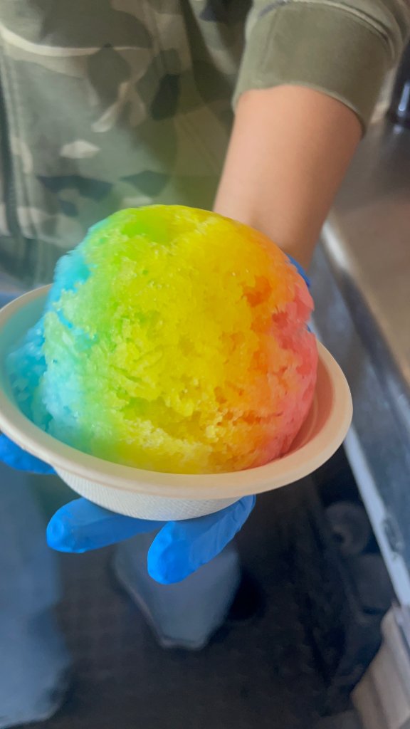Rainbow Shave Ice π