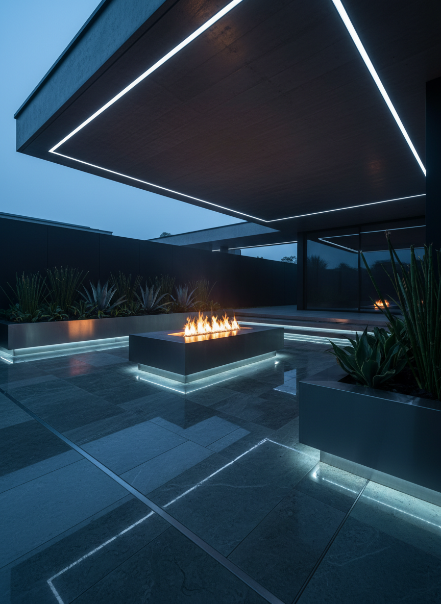 Luxury residential outdoor design