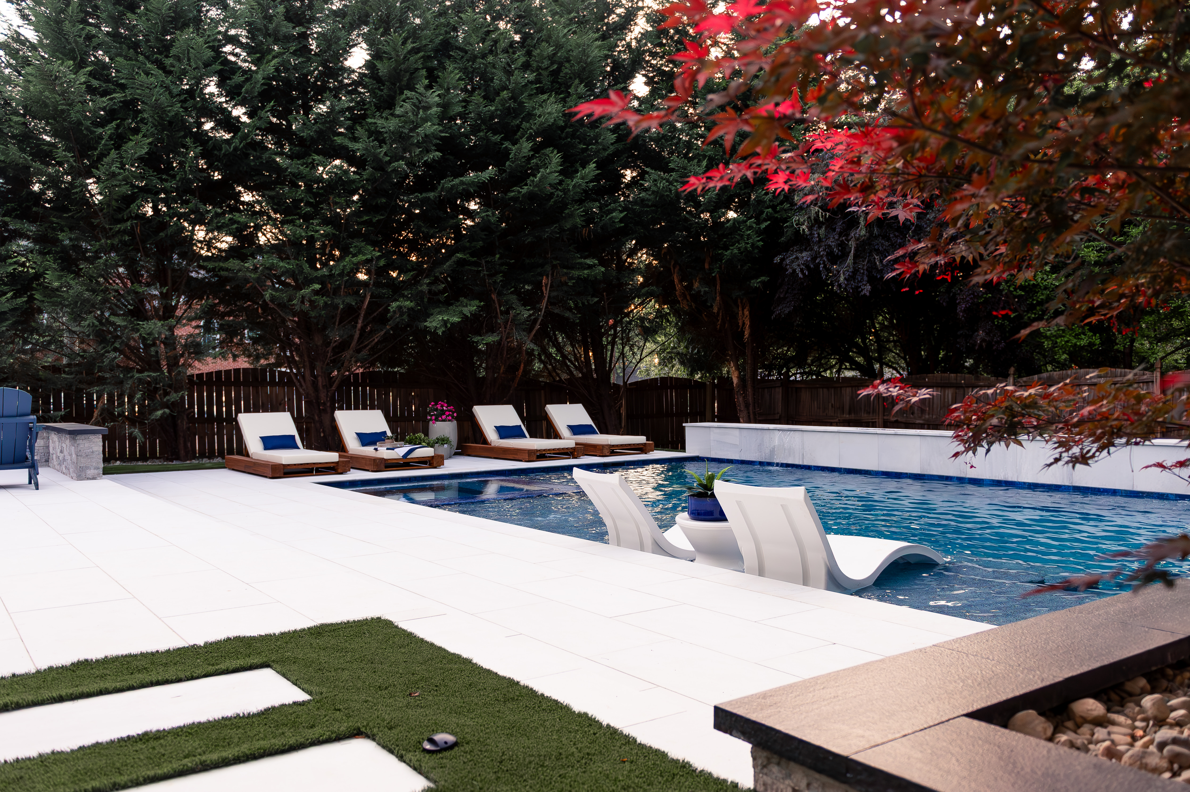 Luxury residential outdoor design