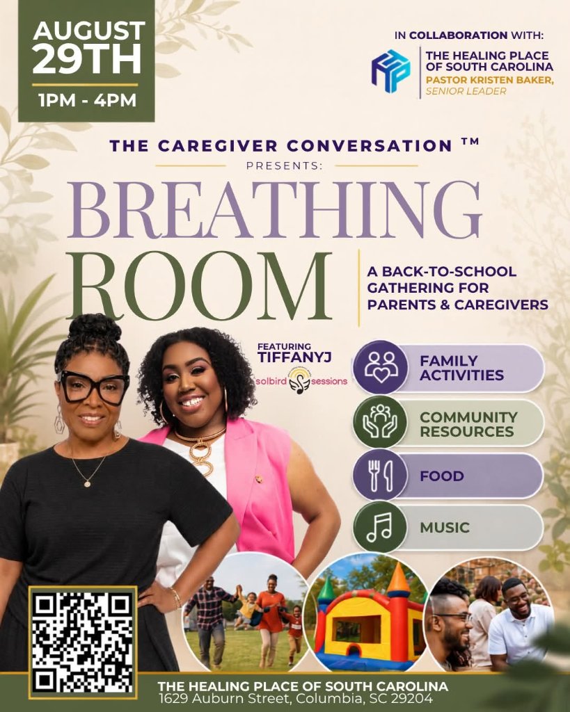Breathing Room event flyer
