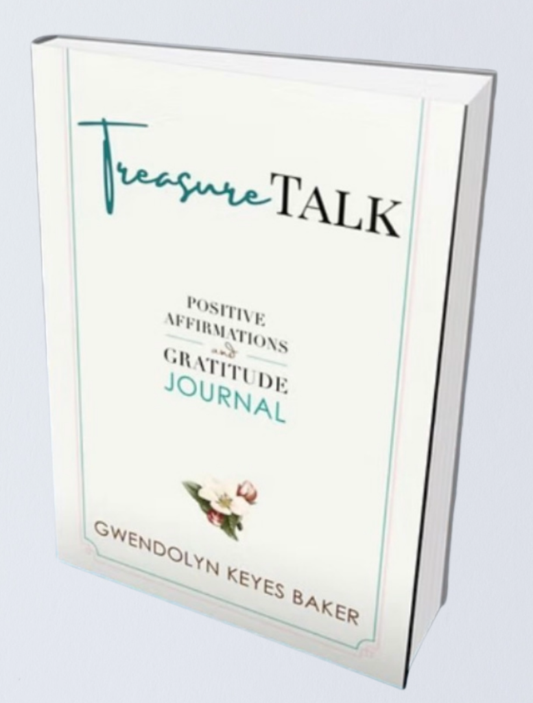 TreasureTalk: Positive Affirmations & Gratitude Journal book cover