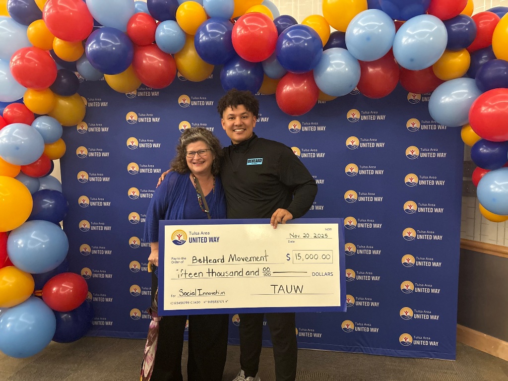 BeHeard Movement $15,000 United Way Award