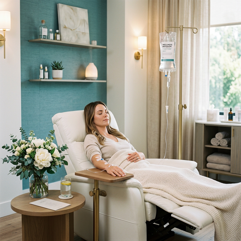 IV therapy wellness suite