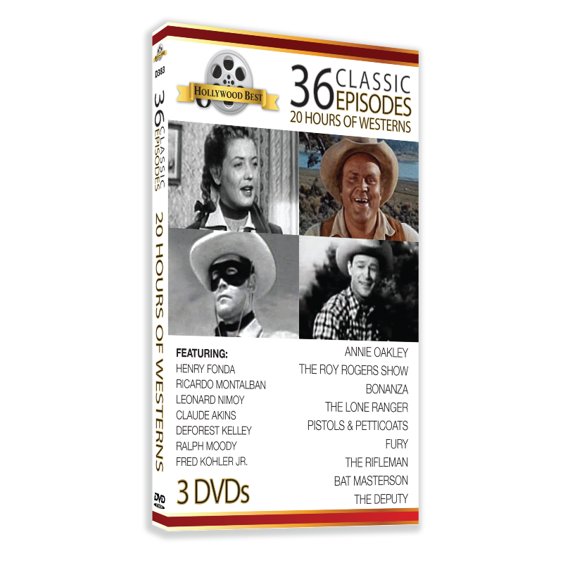 TV Westerns – 3 DVD Set