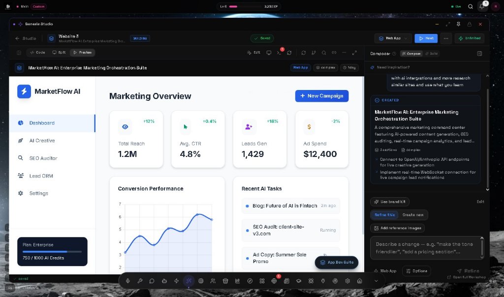 Generate Full Apps
