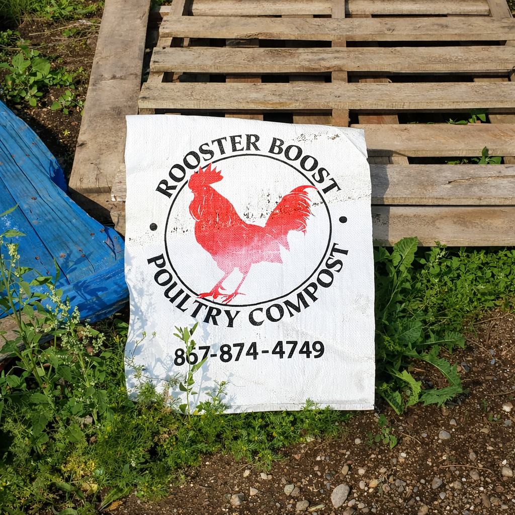 Rooster Boost Poultry Compost bag