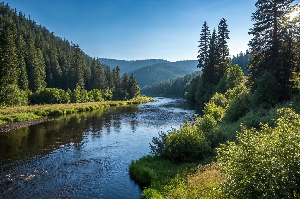 Hay River northern landscape