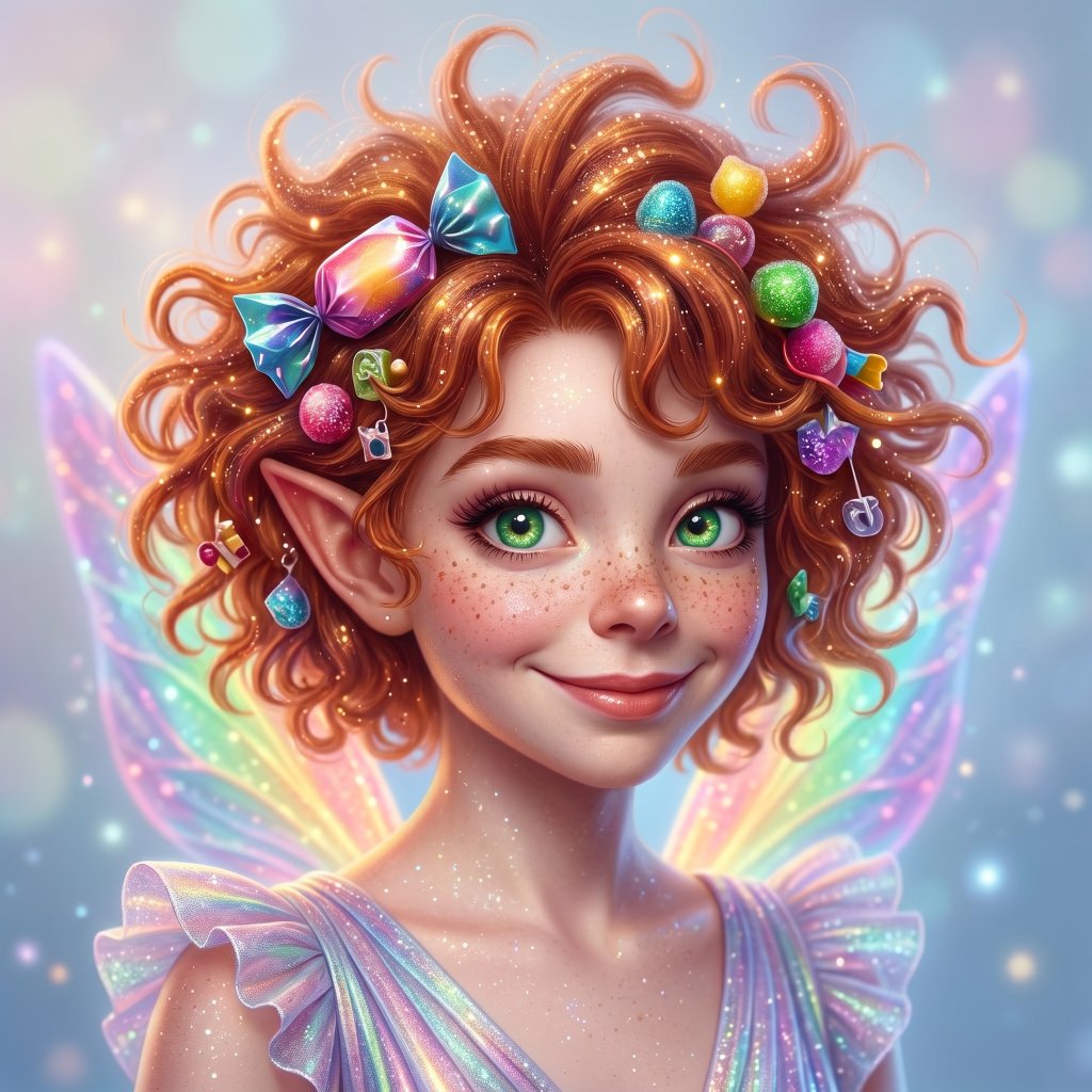 Sassy, the magical fairy mascot of The Sassy Sprite