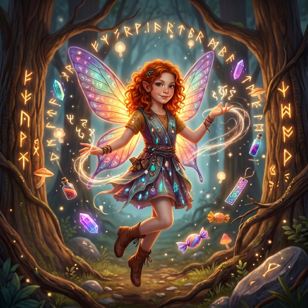 Nova Storyweaver — fairy muse of The Sassy Sprite