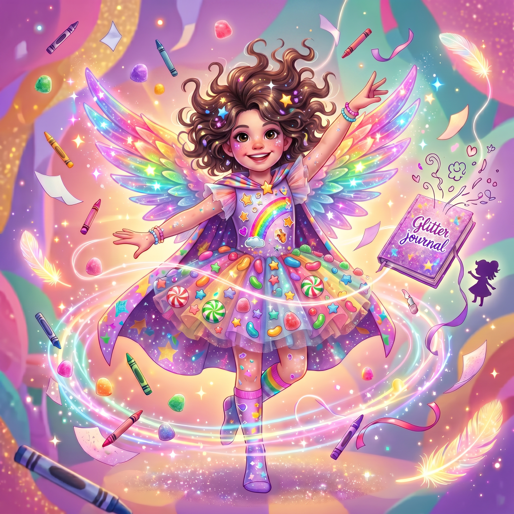 Fizzabelle Starwhisper — fairy muse of The Sassy Sprite