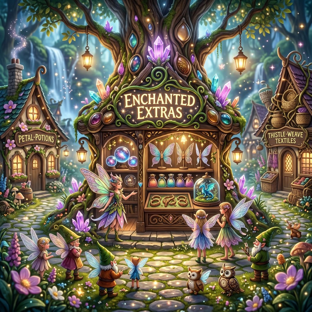 Enchanted Extras — a sprinkle of sparkle from The Sassy Sprite