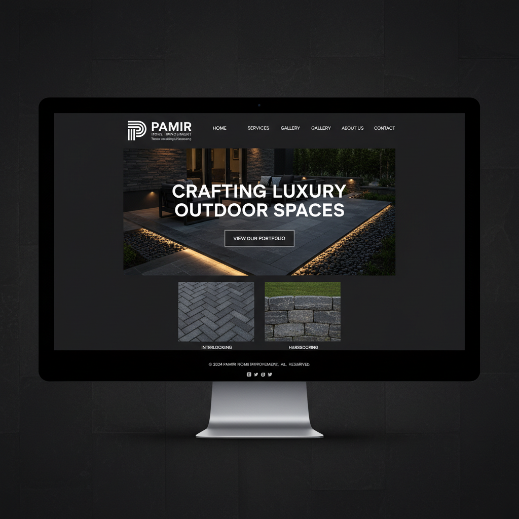 pamir home improvement website preview