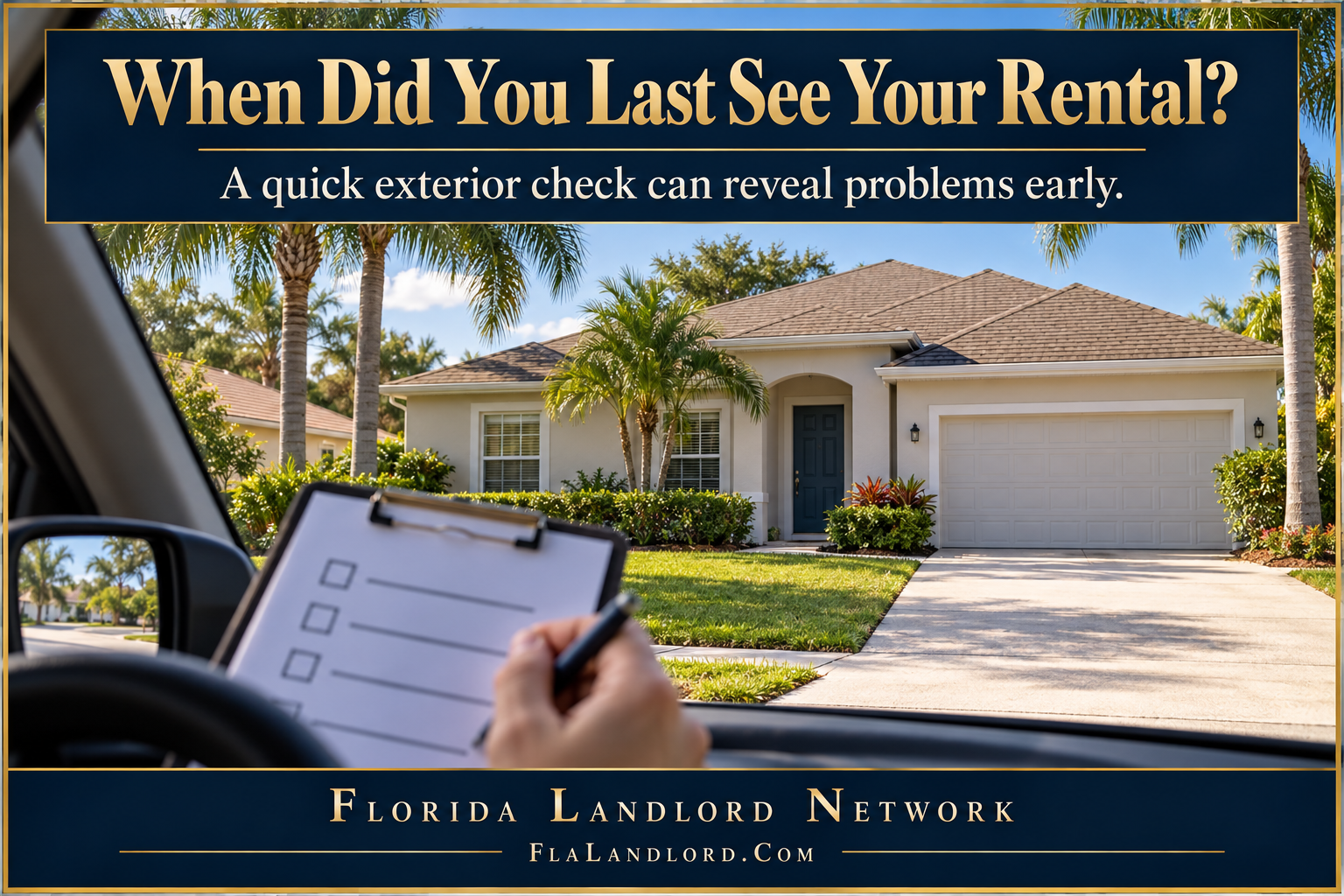 When Did You Last See Your Rental?