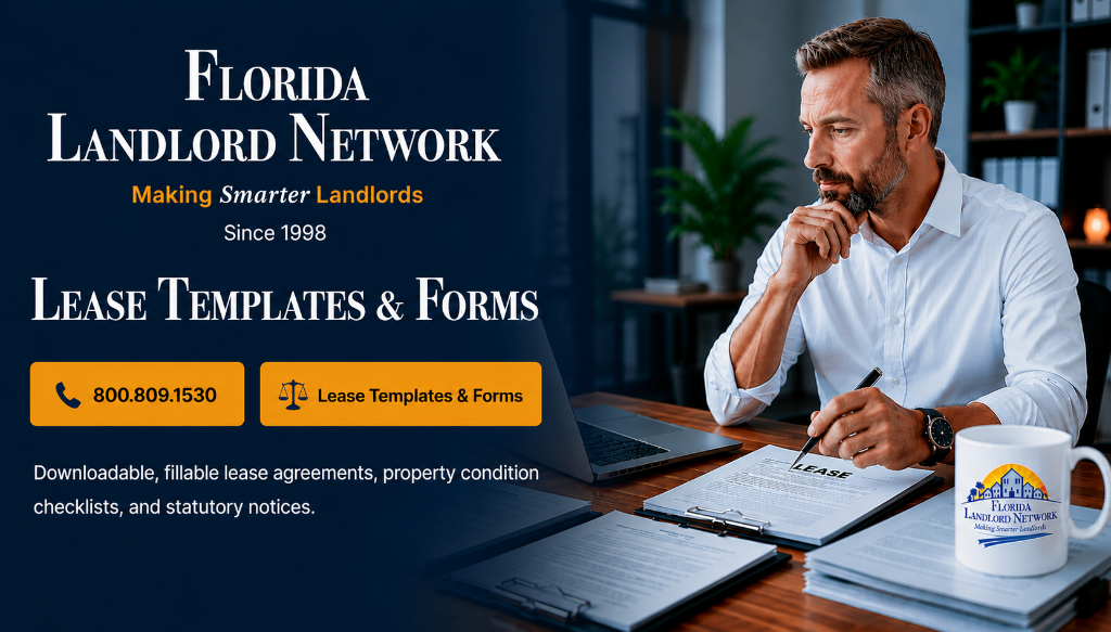 Lease Templates & Forms - Florida Landlord Network