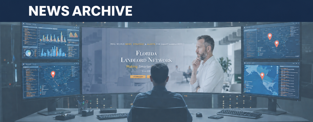 Florida Landlord Network — News Archive