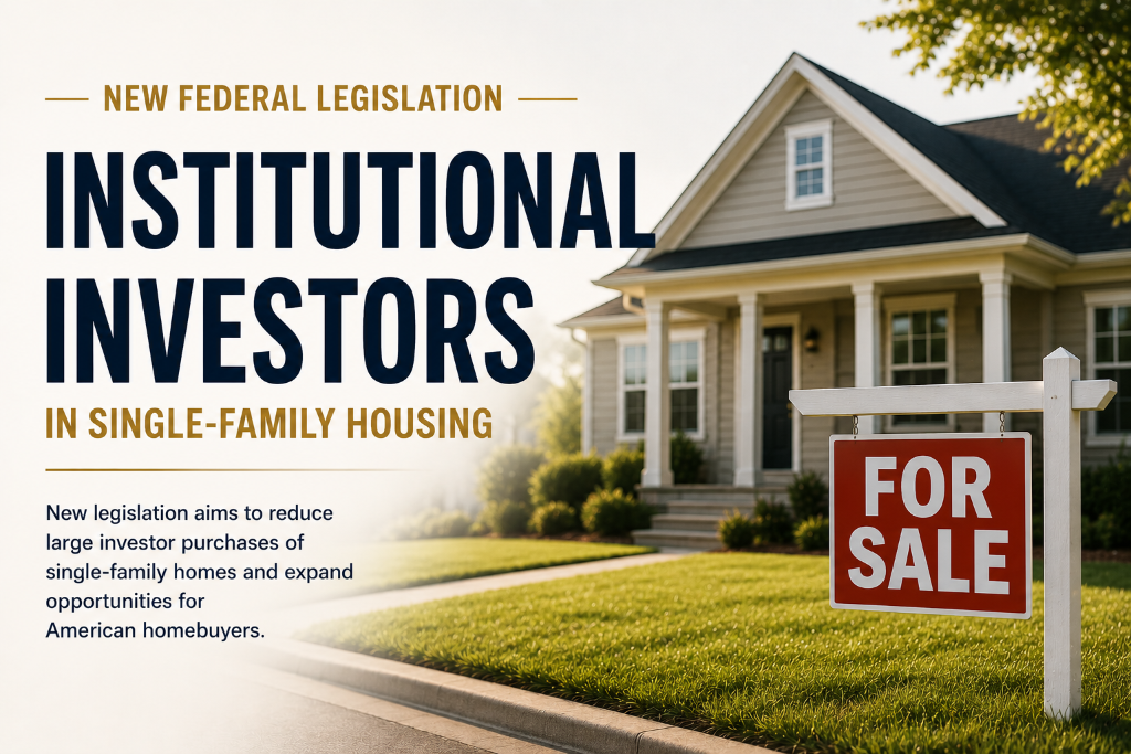 New Federal Legislation Targets Institutional Investors