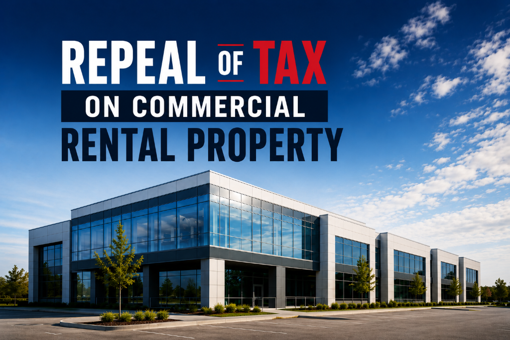 Repeal of Tax on Commercial Rental Property