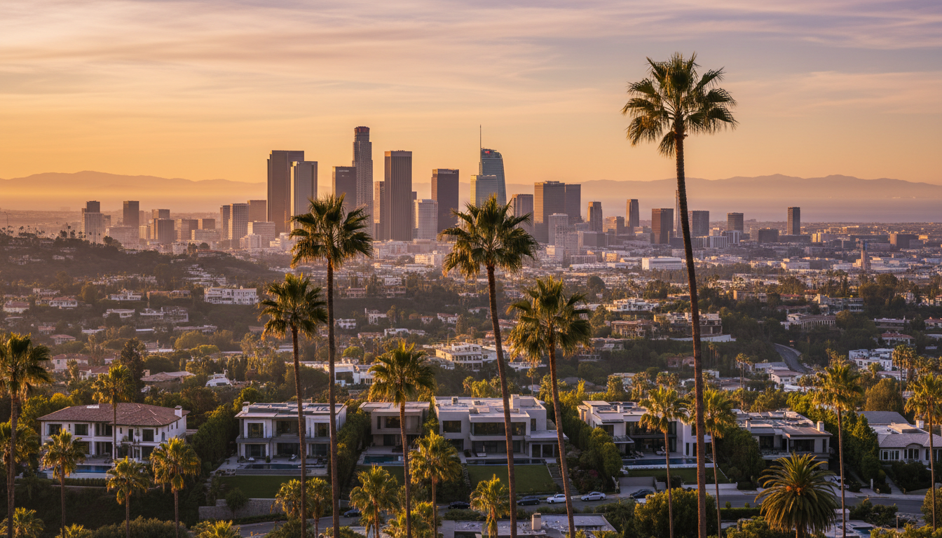 Los Angeles service area