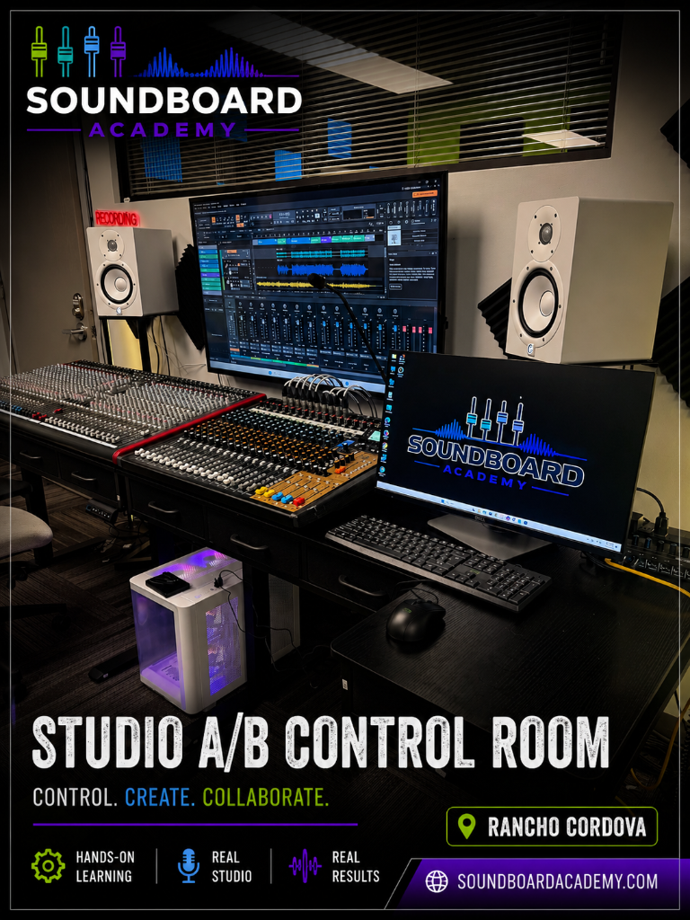 Studio A/B Control Room
