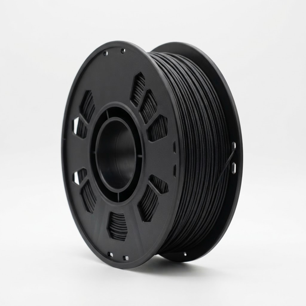 Filamento 3D PETG Fosco Preto 1kg 1.75mm