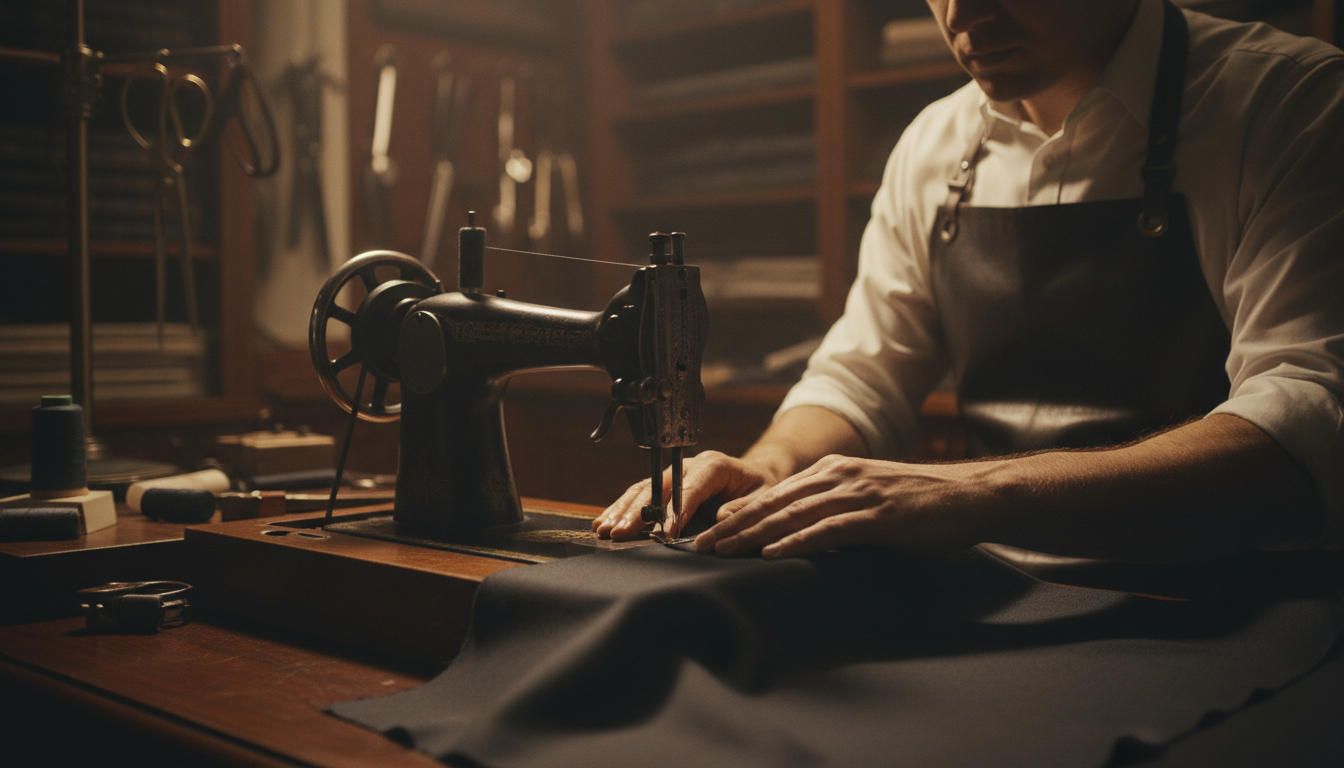Tailor at work