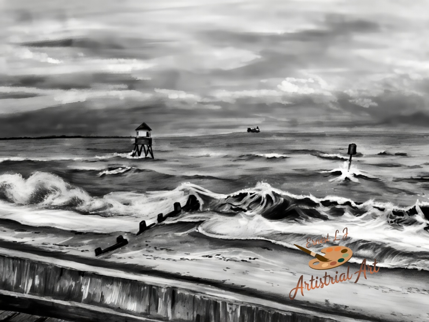 Turbulent Horizon