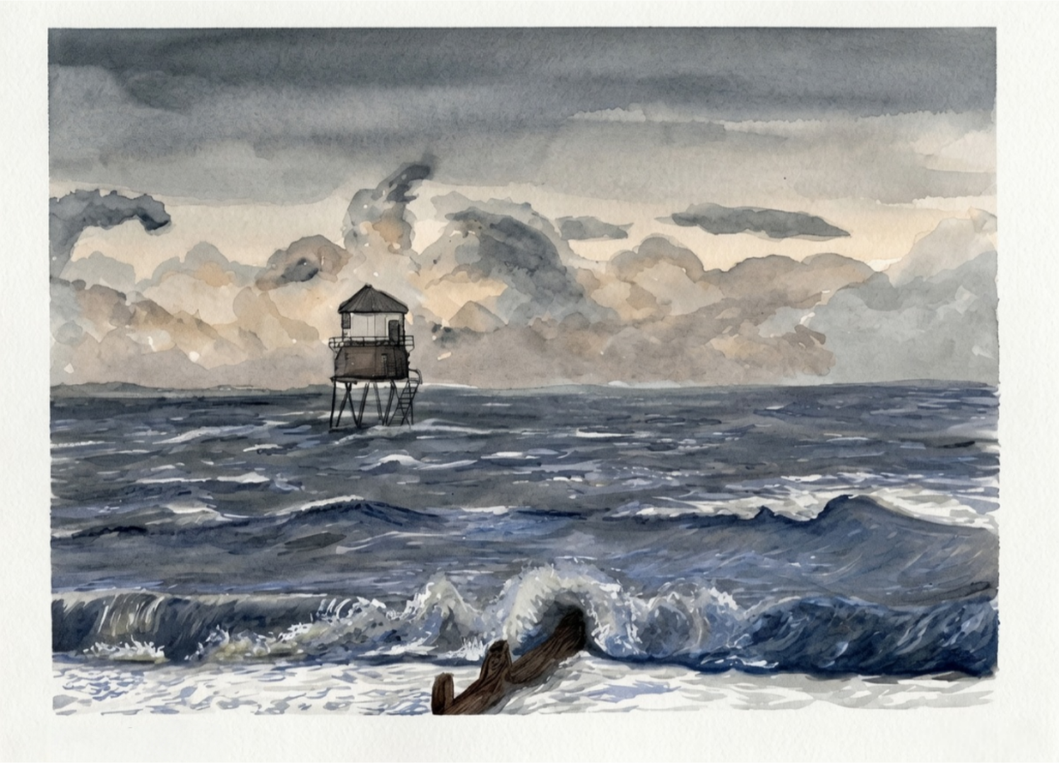 Dovercourt Beach Storm