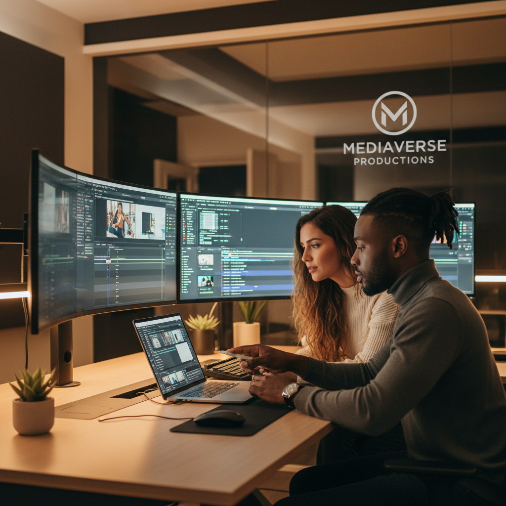 Video editing studio