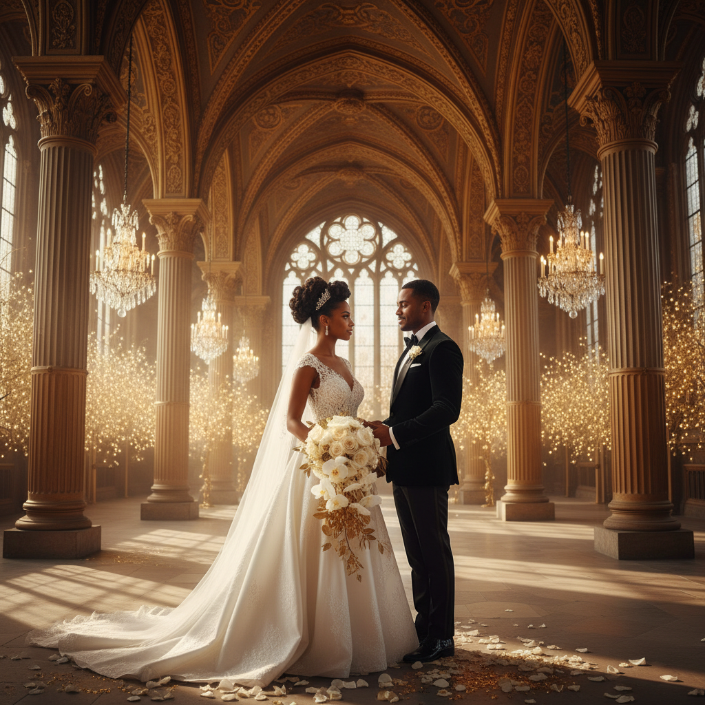 Luxury Black wedding