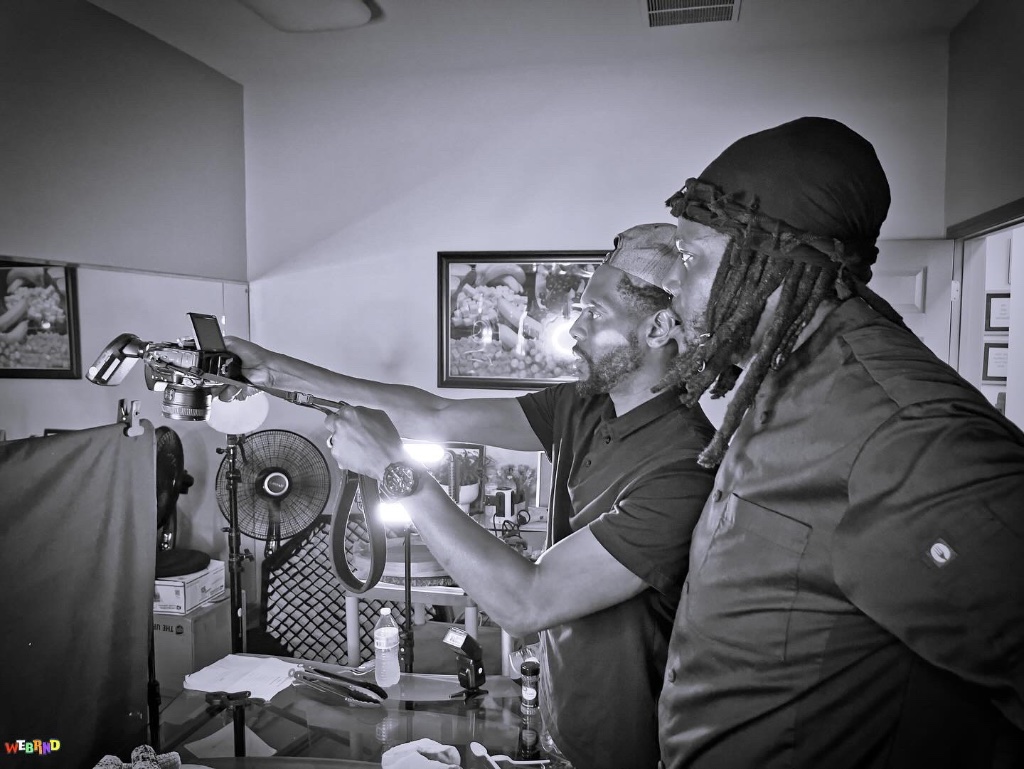 Behind the scenes food content production