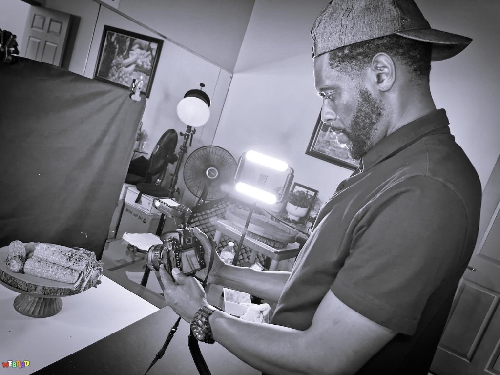 Behind the scenes food content production