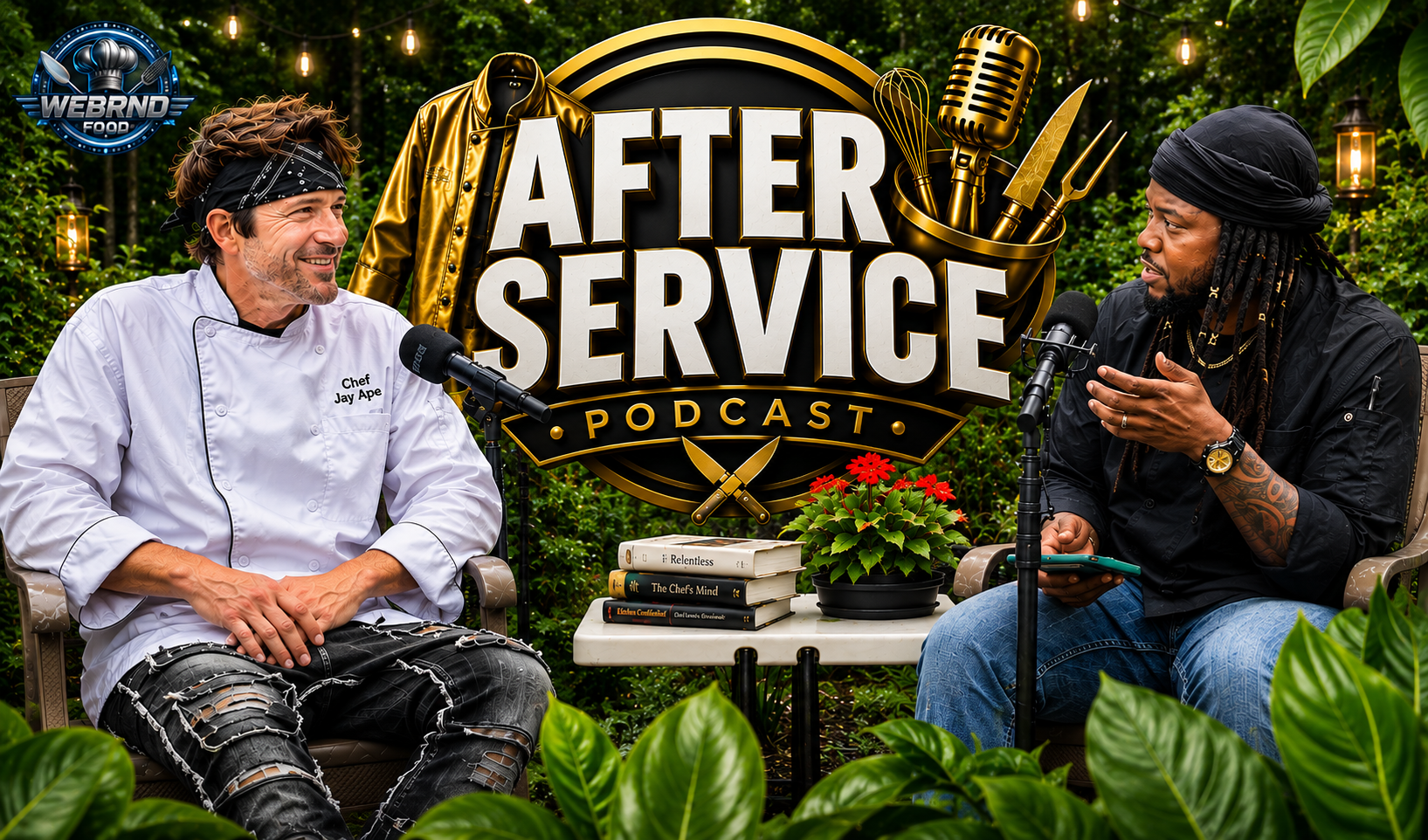 After Service Podcast with Chef Jay Ape — Webrnd Network Original