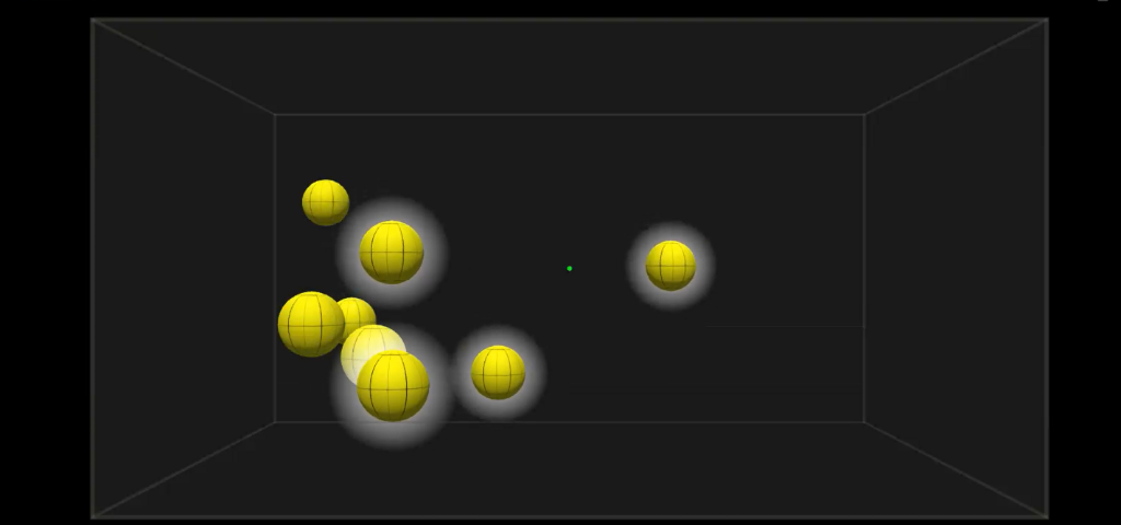 NeuroTrackerX 3D object tracking visual