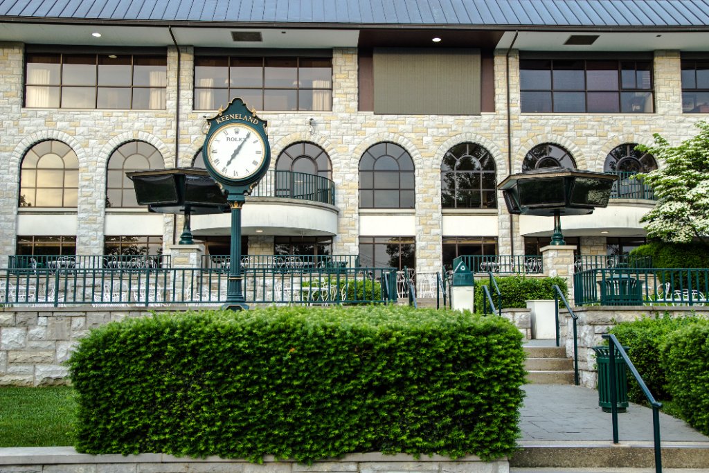 Keeneland Racetrack in Lexington Kentucky during autumn