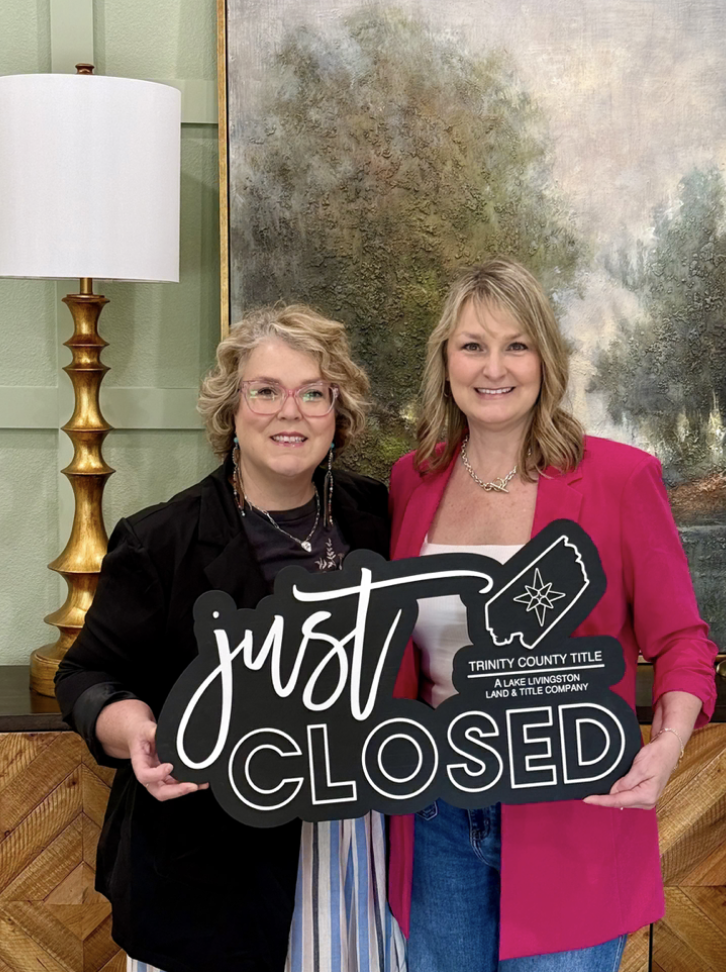 Just Closed - Trinity County Title