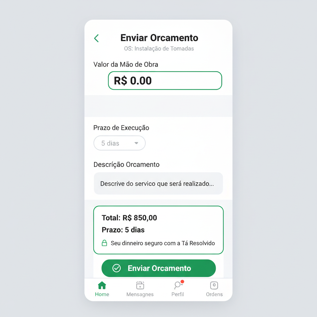 Enviar Orçamento