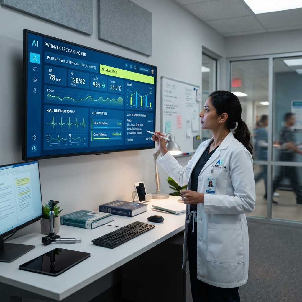 iScript AI-powered healthcare platform dashboard