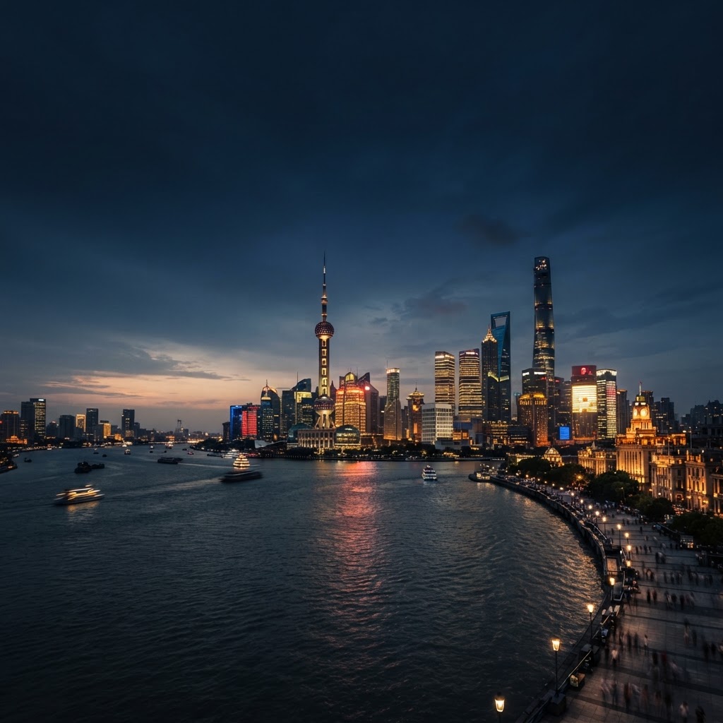 Shanghai skyline
