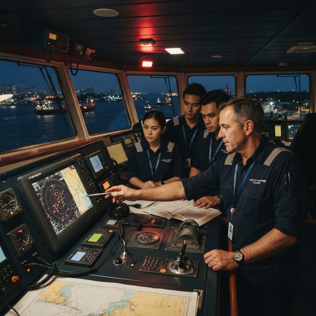 Safe Navigation and Collision Regulations – company/customized training