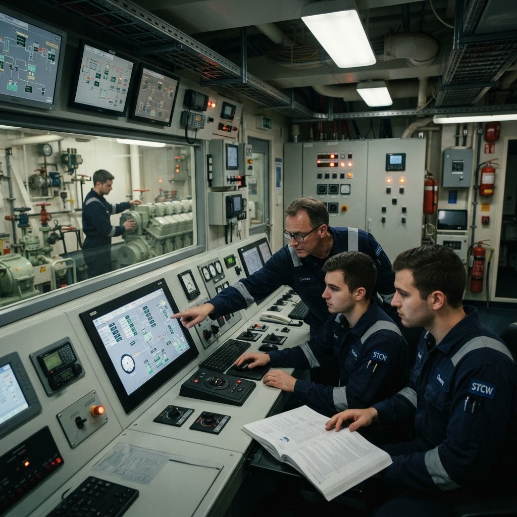 Engine-Room Simulator with Engine-Room Resource Management – company package
