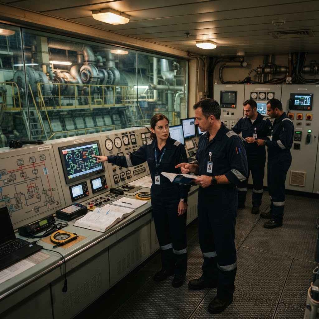 Management Level Course for Marine Engineer Officers – Function 4: Controlling the Operation of the Ship and Care for Persons on Board