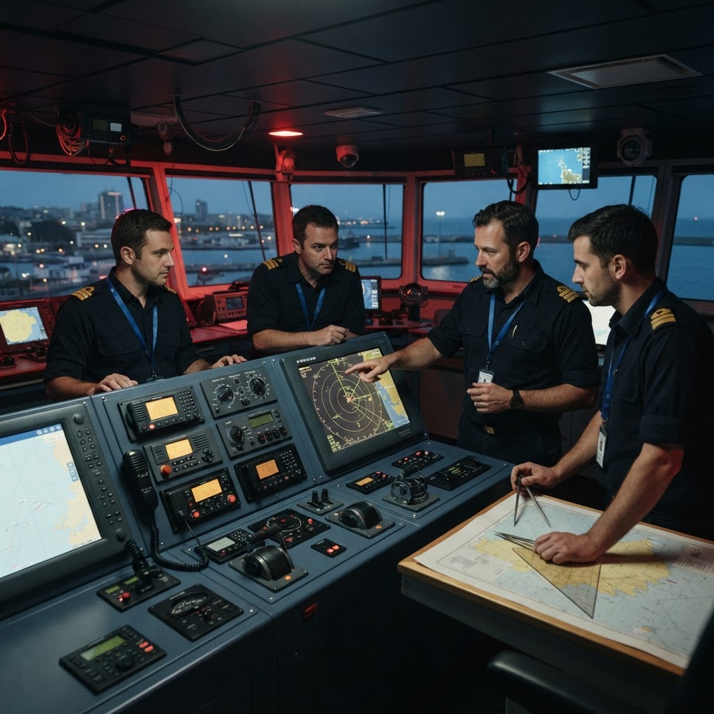 Radar, ARPA, Bridge Teamwork and Search and Rescue at Management Level