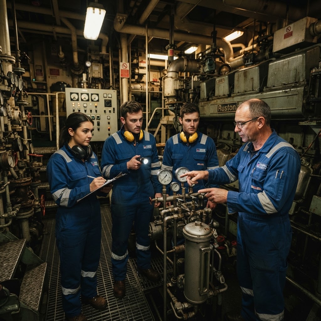 Ratings Forming Part of a Watch in a Manned Engine-Room or Designated to Perform Duties in a Periodically Unmanned Engine-Room