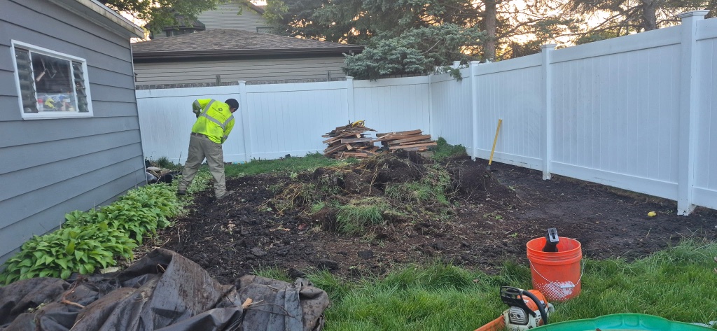 Carlos Rivera's yard