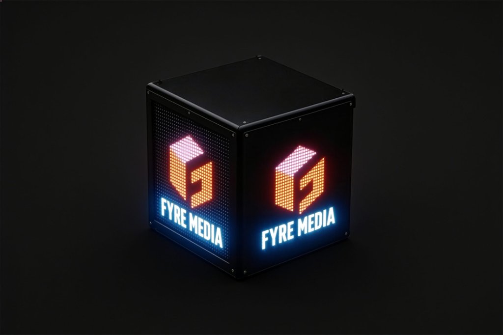 Fyre Box outdoor LED display unit