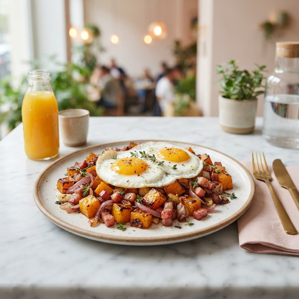 Herbst-Frühstücks-Hash