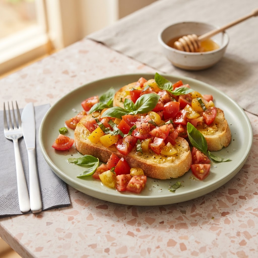 Knoblauch-Bruschetta